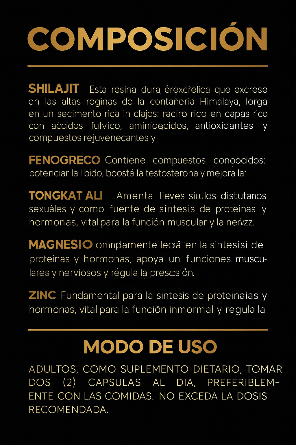 VIRIL SHILAJIL X 60 CAPS